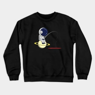 ASTRONAUT FISHING Crewneck Sweatshirt